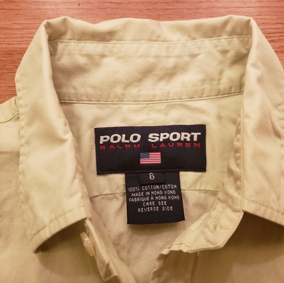 •VINTAGE• Polo Sport button-down - Picture 4 of 5